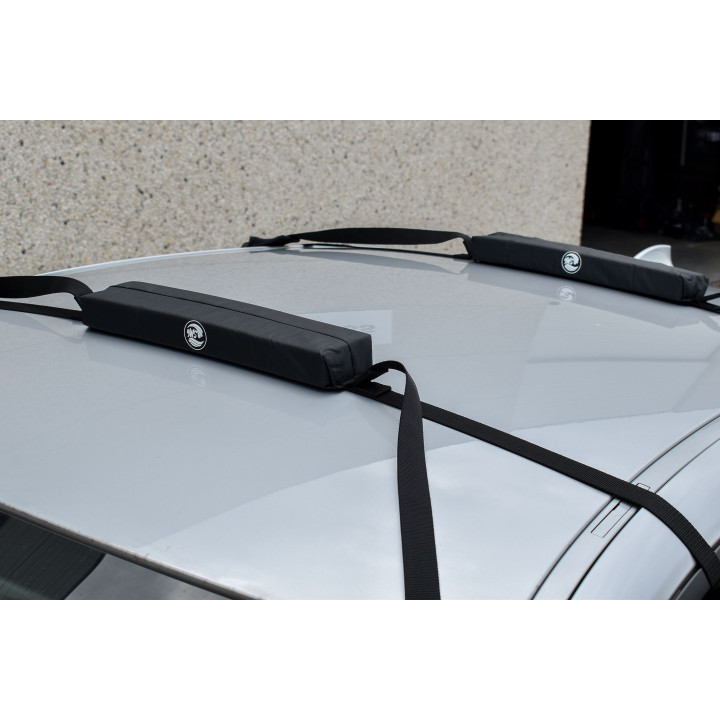 2 barras de techo blandas para surf o paddle