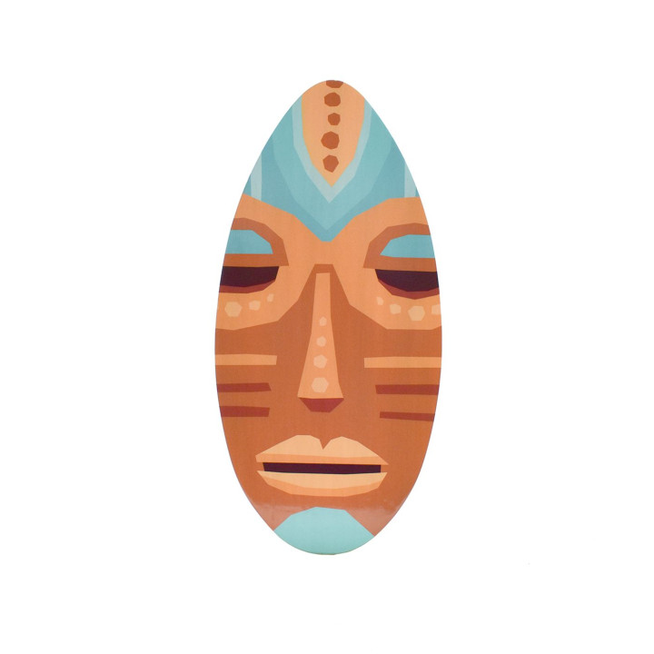 Tabla de snowboard de madera 41'' Aztec