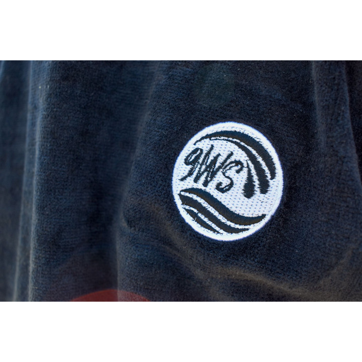 Poncho surf coton avec manches