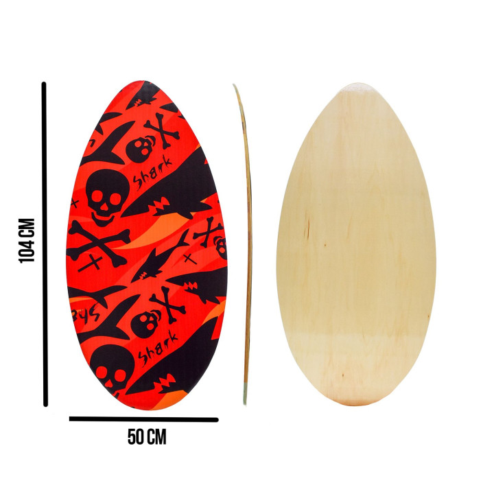 Tabla de skim de madera 41''shark