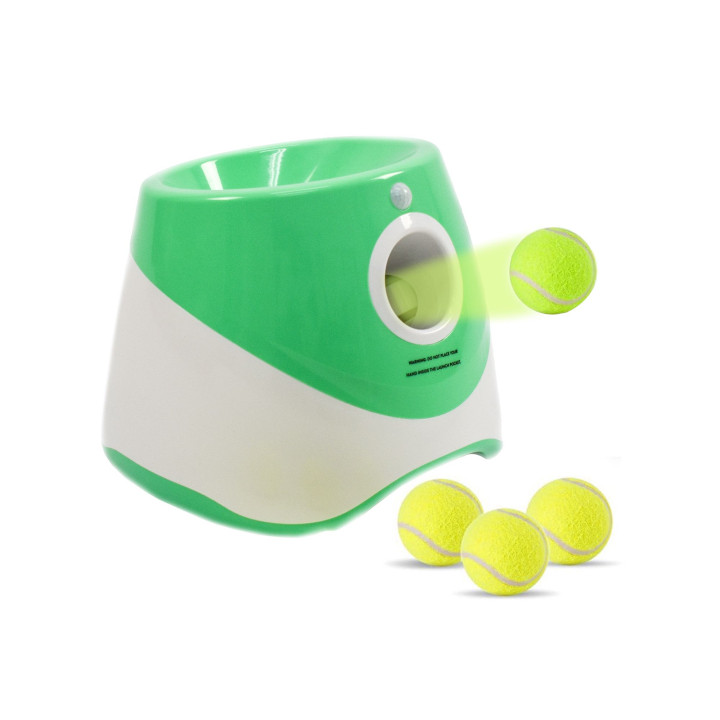Lanceur de balles automatique pour chiens - 3, 6 et 9 mètres