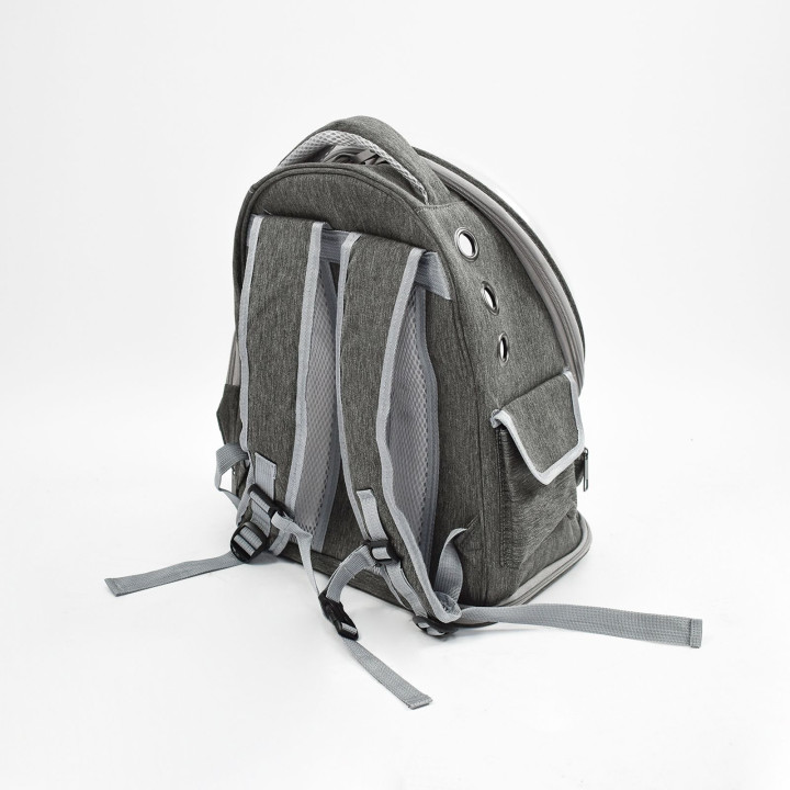 Transport backpack with dog/cat bubble