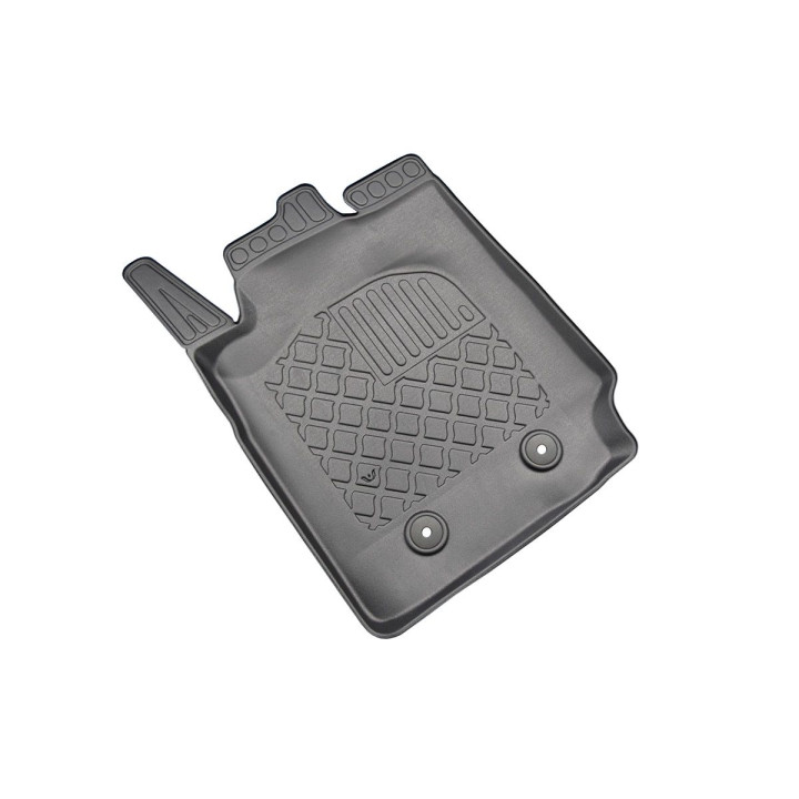 Bodenmatte Guardliner für Ford Ranger Pick-up Doppelkabine T6 PX1 2012-11.2015PX2 + Facelift 2019, 12.2015-10.2022