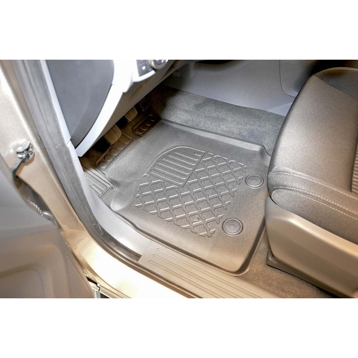 Bodenmatte Guardliner für Ford Ranger Pick-up Doppelkabine T6 PX1 2012-11.2015PX2 + Facelift 2019, 12.2015-10.2022