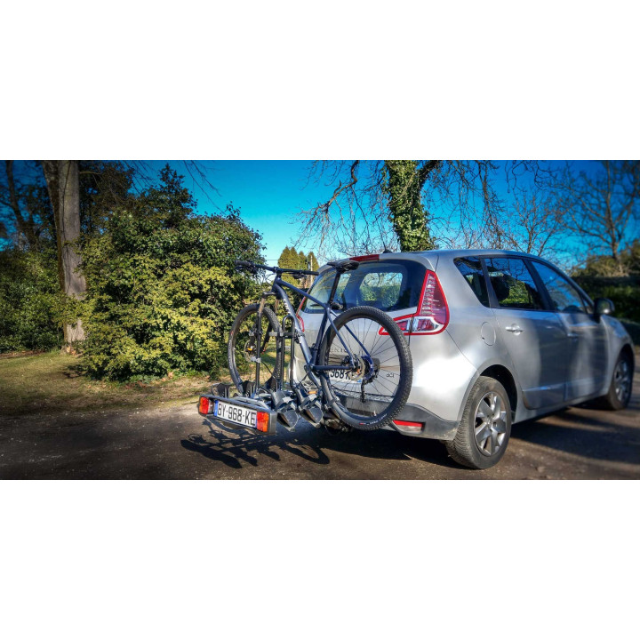 BUZZRACER 3 Porte-vélo sur attelage- plateforme 3 vélos