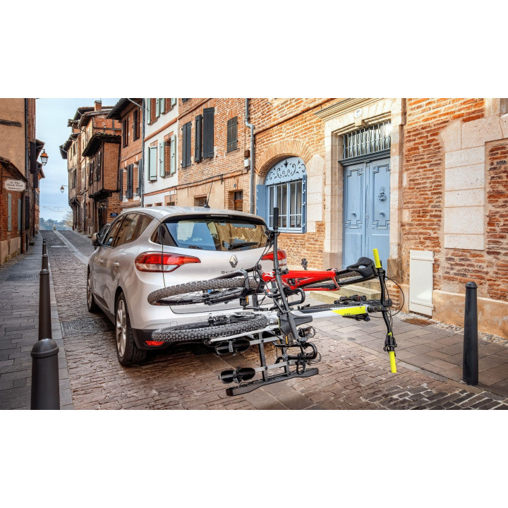 BUZZRACER 4 Porte-vélo sur attelage- plateforme 4 vélos