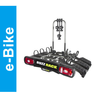 E-HORNET 3 - Portabici Piattaforma Hitch 3 Bici Elettriche 13 Pin