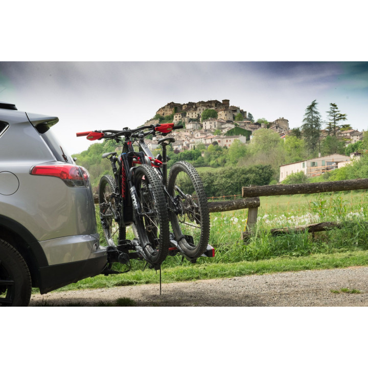 E-Scorpion XL - Faltbarer Fahrradträger 2 Elektrofahrräder