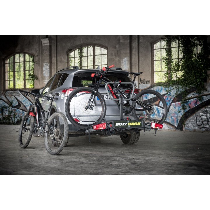 E-scorpion XL - Portabici pieghevole per 2 bici elettriche