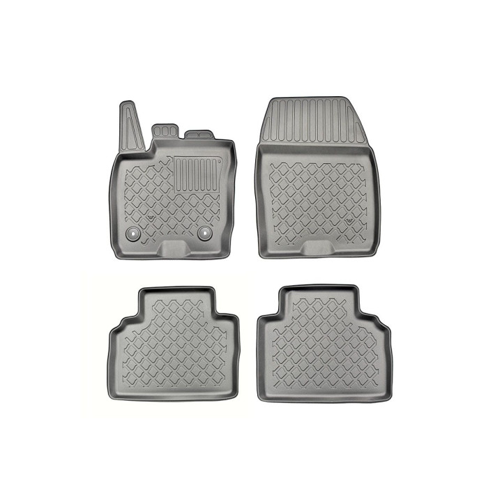 Guardliner vloermatten voor Ford Tourneo Courier + facelift 07.2018 V/5 06.2014-09.2023 5 zitplaatsen