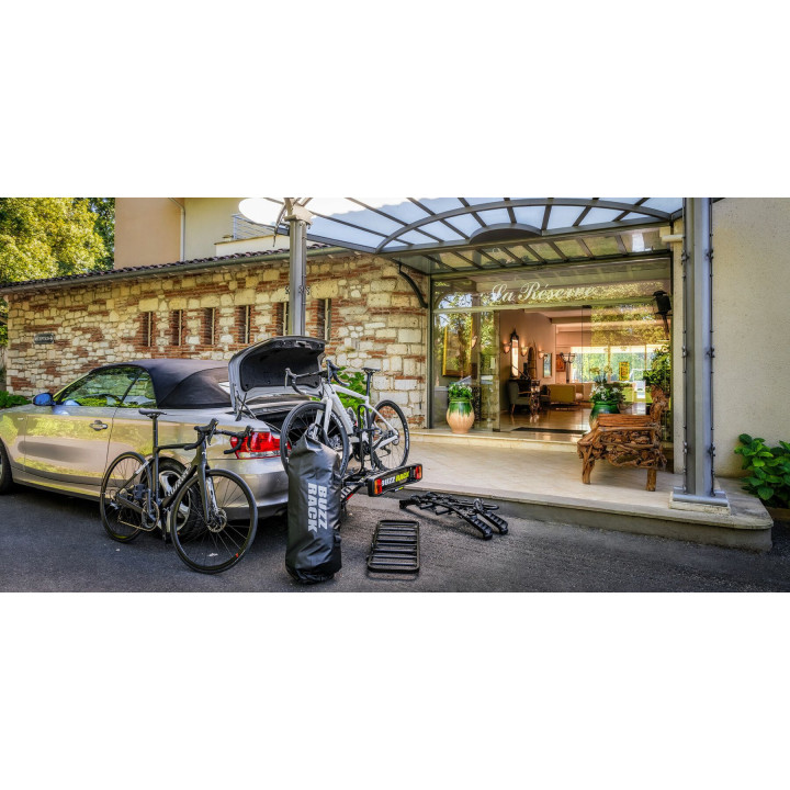 Portabicicletas TwinBuzz modular para 4 bicicletas o plataforma