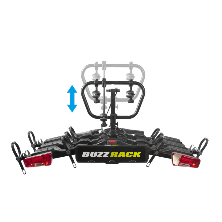E-Scorpion PRO 3 foldable bike rack 3 electric bikes
