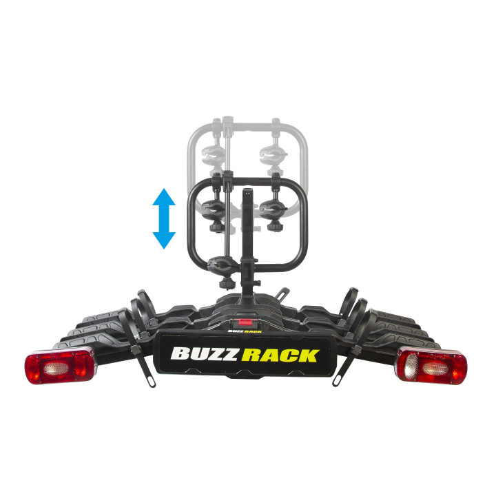 E-Scorpion LITE 3 foldable bike rack 3 electric bikes
