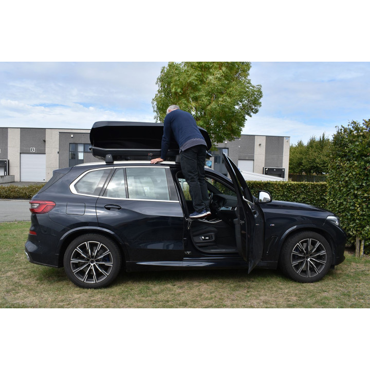 Step for roof box