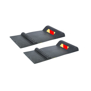 Butée de parking (2 pièces) - aide stationnement