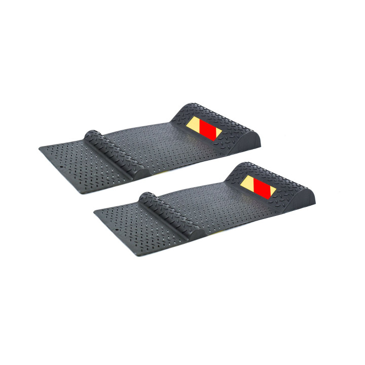 Butée de parking (2 pièces) - aide stationnement