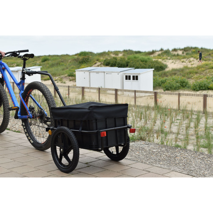 REMOLQUE DE BICICLETA DE CARGA / POLIVALENTE