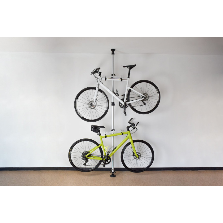 Supporto telescopico per 2 biciclette