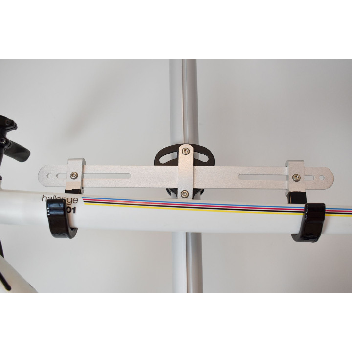 2-bike telescopic storage rack