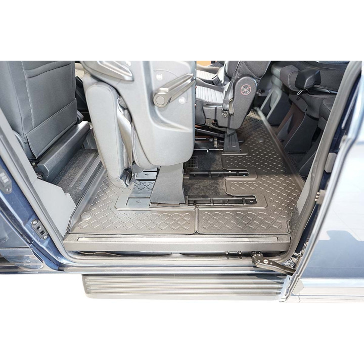 Guardliner Vloermatten voor Ford Tourneo Custom L1/L2 Facelift V/5 02.2018/Ford Tourneo Custom L1L2 V/5 01.2013-2018