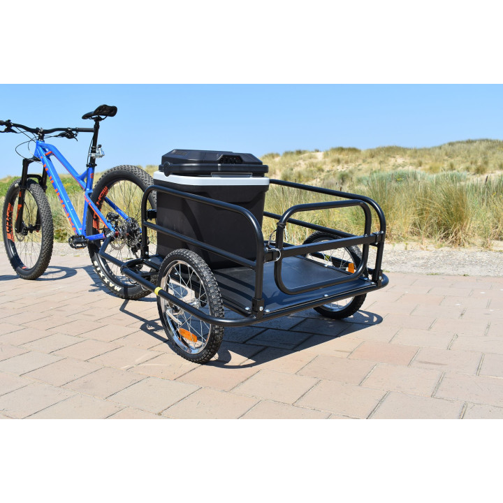 Folding bike trailer