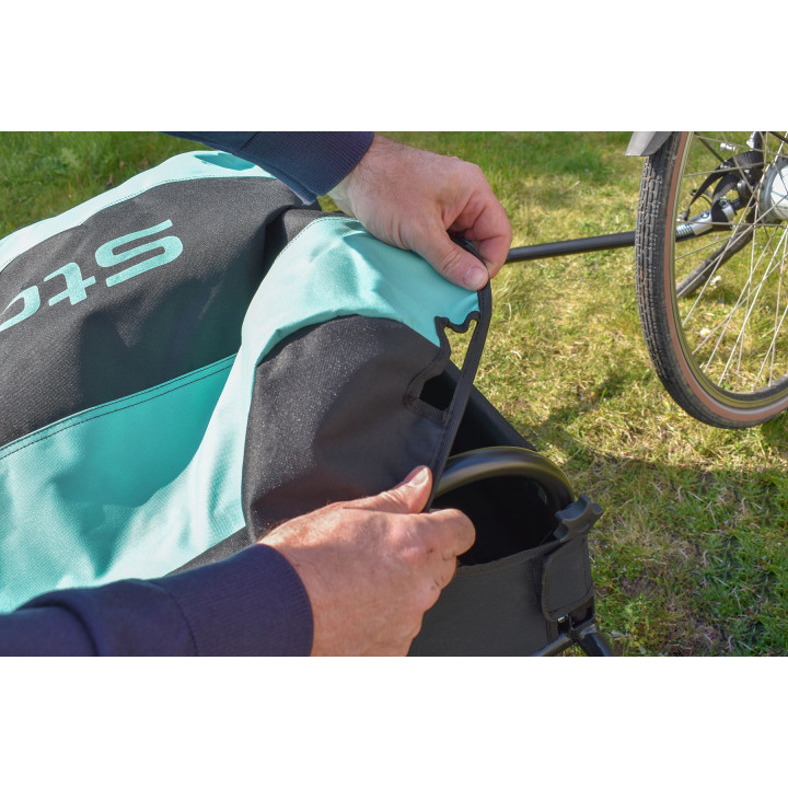 Overdekte fietskar