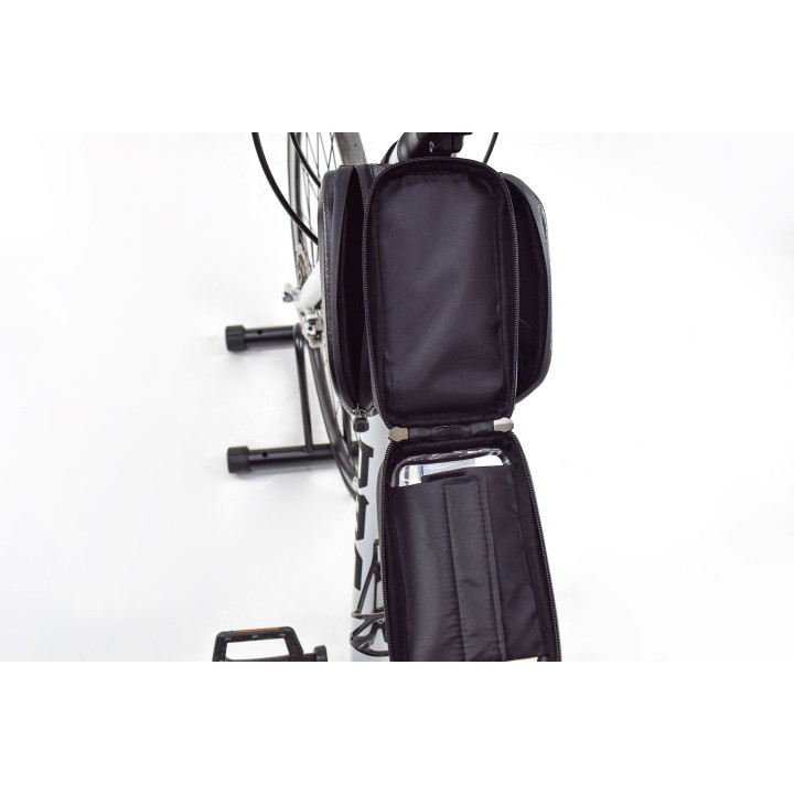 Bolsas de bicicleta con soporte para smartphone