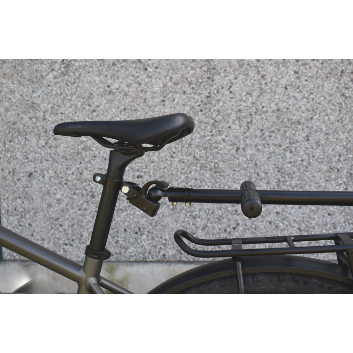 REMOLQUE DE BICICLETA PLEGABLE, TALA DE SILLÍN
