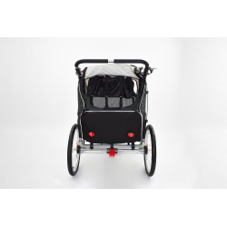 remorque vélo 2en1 type poussette