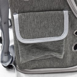 Sac à dos de transport avec bulle chat