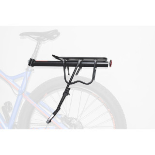 Porte-bagages vélo arrière ajustable