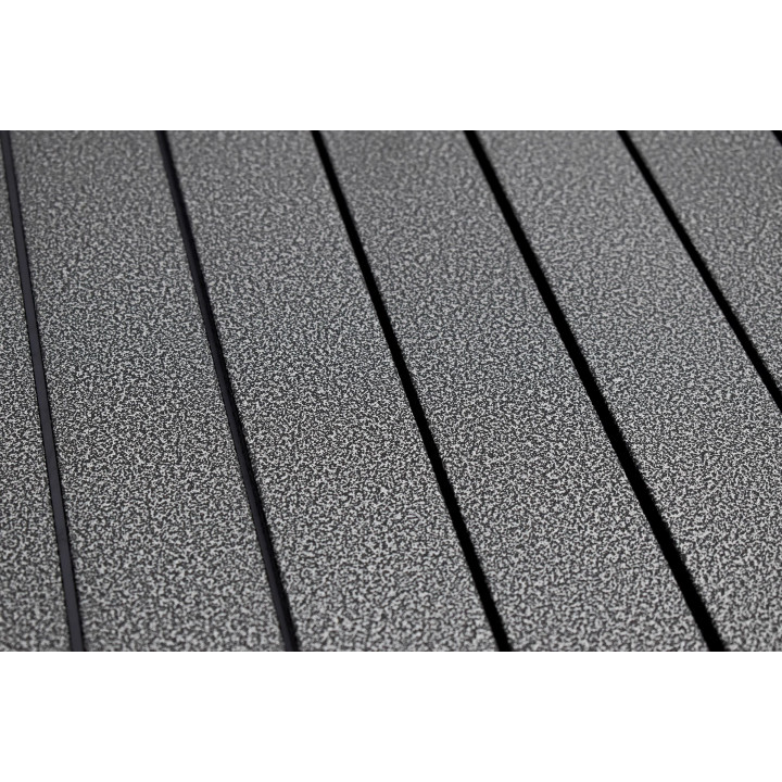 Ripiano in alluminio per carrello pieghevole STORAG – nero – 55 x 92.5cm