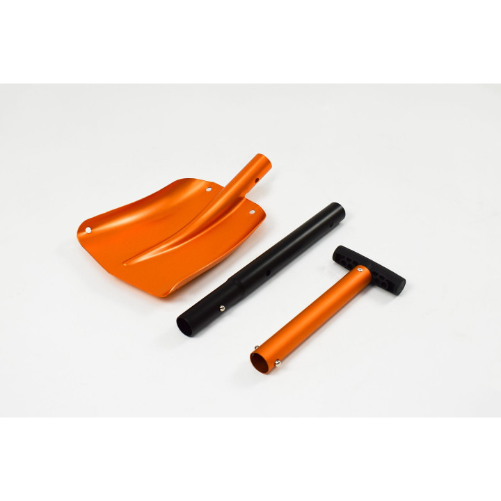 Pala de nieve de aluminio 3 segmentos - pala de avalancha