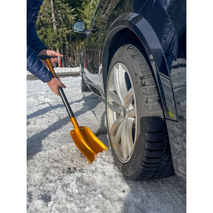 Pala de nieve de aluminio 3 segmentos - pala de avalancha