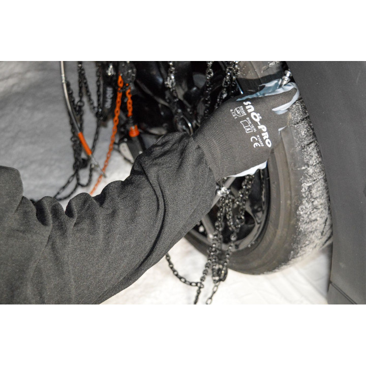 Paire de gants longs nitrile