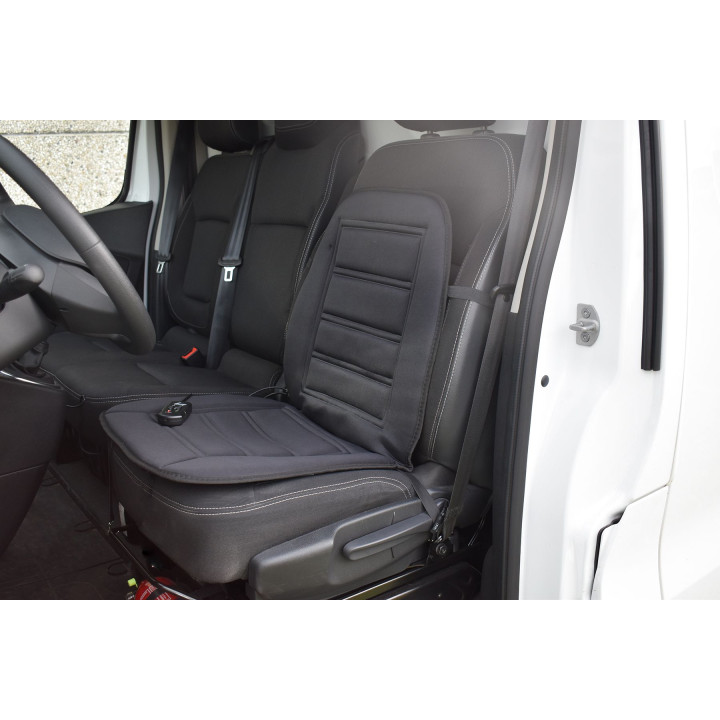Heated seat cover-massaging 12V