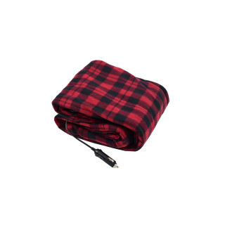Plaid verwarmd 12V via sigarettenaansteker - 42W - 100% katoen