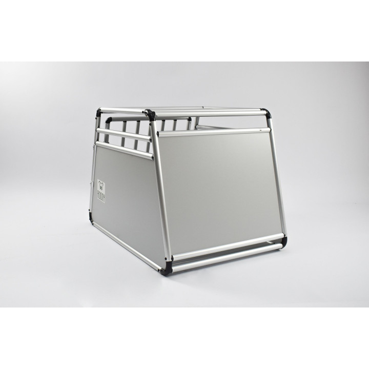 Hundekäfig Aluminiumrohr rund Größe XL 90x68x65