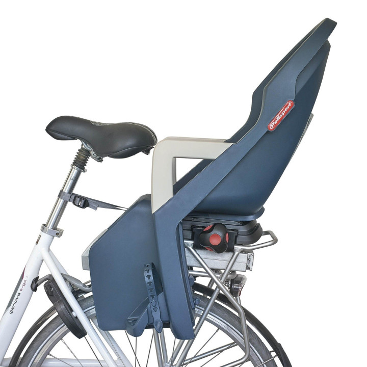 Siège vélo enfant de 9 mois à 5 ans fixation porte bagage - Polysport Guppy Maxi