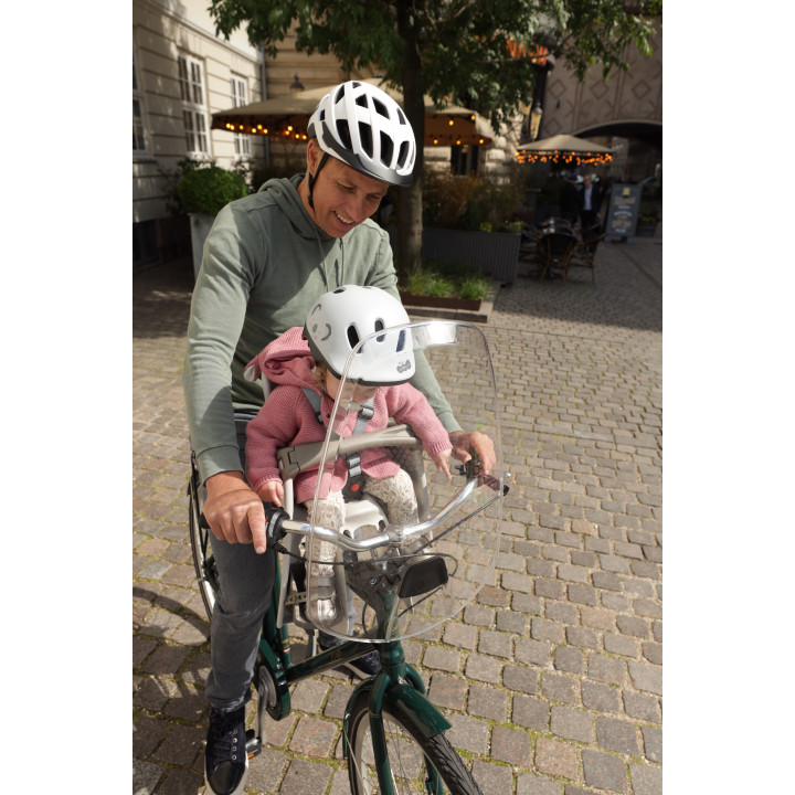 Asiento de bebé delantero para bicicleta fijación a la potencia - Polisport Bilby Junior
