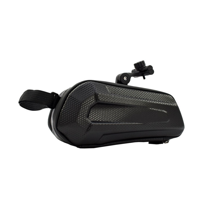 Sacoche de selle vélo 1,2L étanche – Rangement sous selle clipsable pour VTT, route et gravel