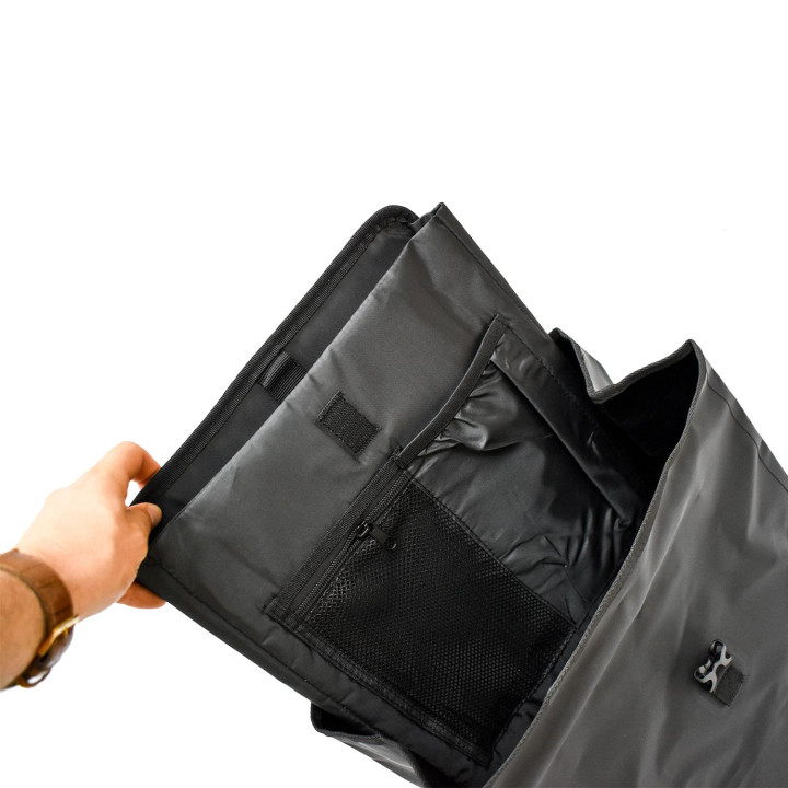 Sacoche Vélo waterproof 25L Storåg . Fonctions 3-en-1 – Sacoche Latérale pour Porte-Bagages, Sac à Dos & Sac à Bandoulière – 100
