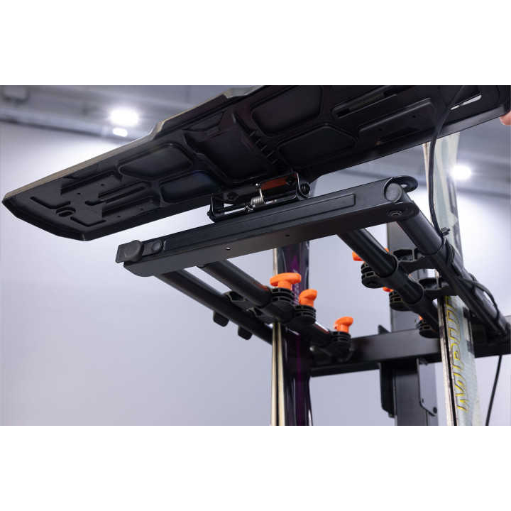 Towcar Porte-skis / surf sur attelage