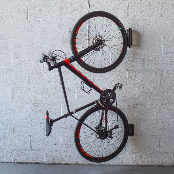 Support Vélo Vertical Mural Pivotant