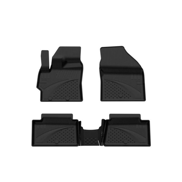 SAHLER Vloermatten aanpasbaar voor TOYOTA Yaris / Yaris Hybrid / Yaris Cross / Yaris Cross Hybrid 2020+