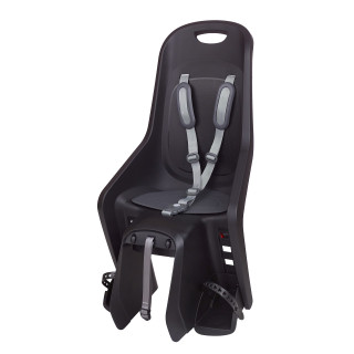 Siège Enfant Vélo Arrière Porte-Bagages Bubbly Noir / Gris Foncé