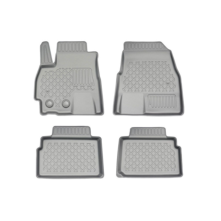 Tapis de sol Guardliner pour Omoda 5 Hybrid HEV SUV/5 09.2025- rear mats corners to cut off