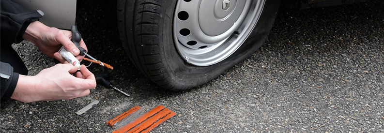 Bandeau Outillages réparation de pneus